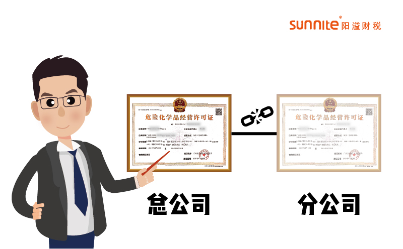 分公司可以辦危險(xiǎn)化學(xué)品經(jīng)營(yíng)許可證嗎？